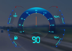 Car Hud Dahsboard